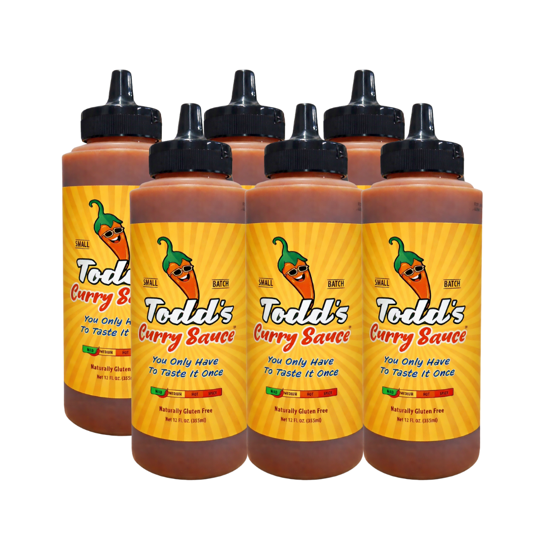 Todd’s Curry Sauce Mild (12oz) 6pk