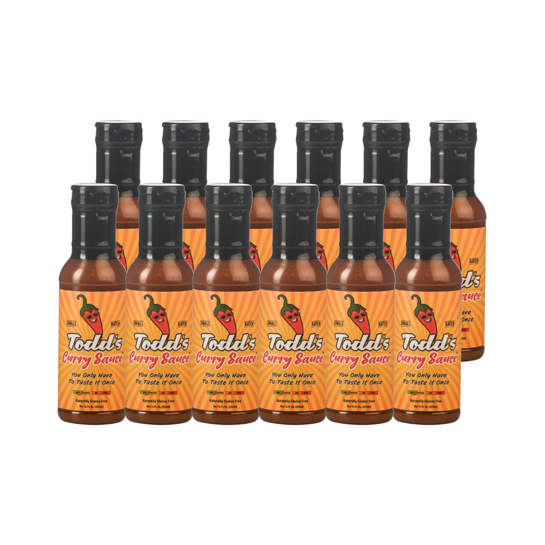 Todd's Curry Sauce Mild (12 Pack Case)