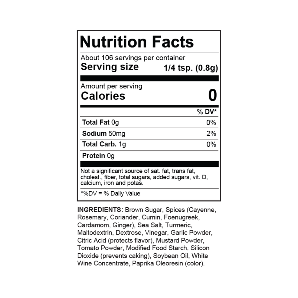 Todd's Curry Seasoning 3oz