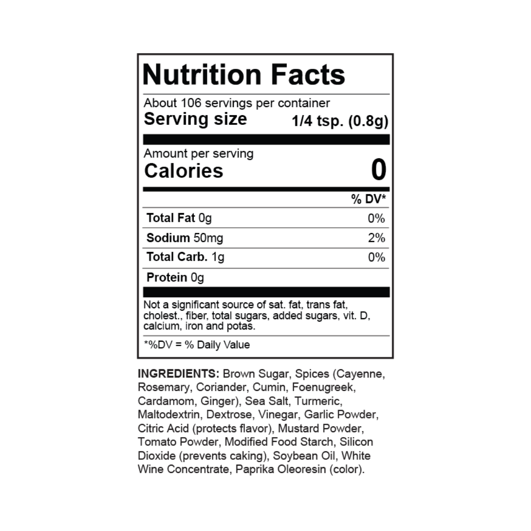 Todd's Curry Seasoning 3oz