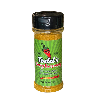 Todd's Curry Seasoning 3oz
